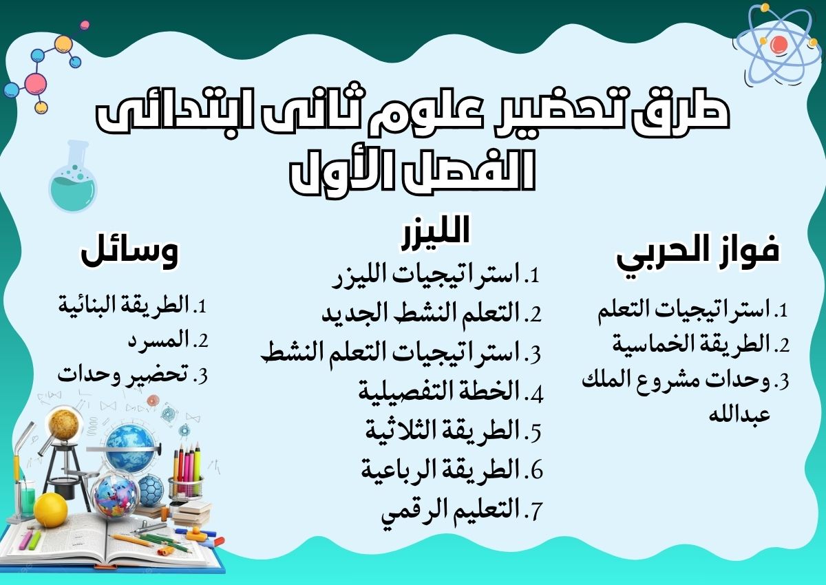 توزيع علوم ثانى ابتدائى الفصل الأول توزيع علوم ثانى ابتدائى الفصل الأول