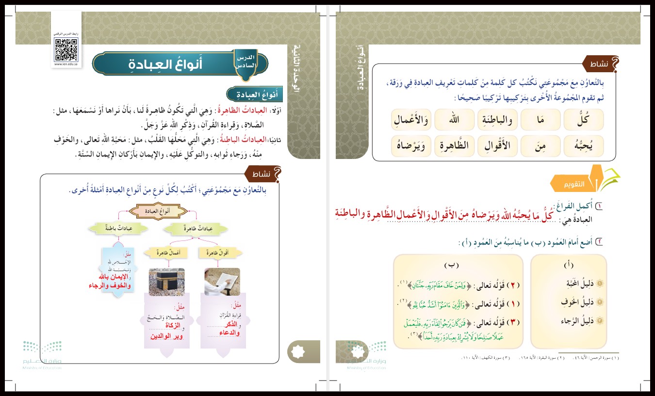توزيع منهج الدراسات الإسلامية الصف الرابع الإبتدائى الفصل الأول توزيع منهج الدراسات الإسلامية الصف الرابع الإبتدائى الفصل الأول