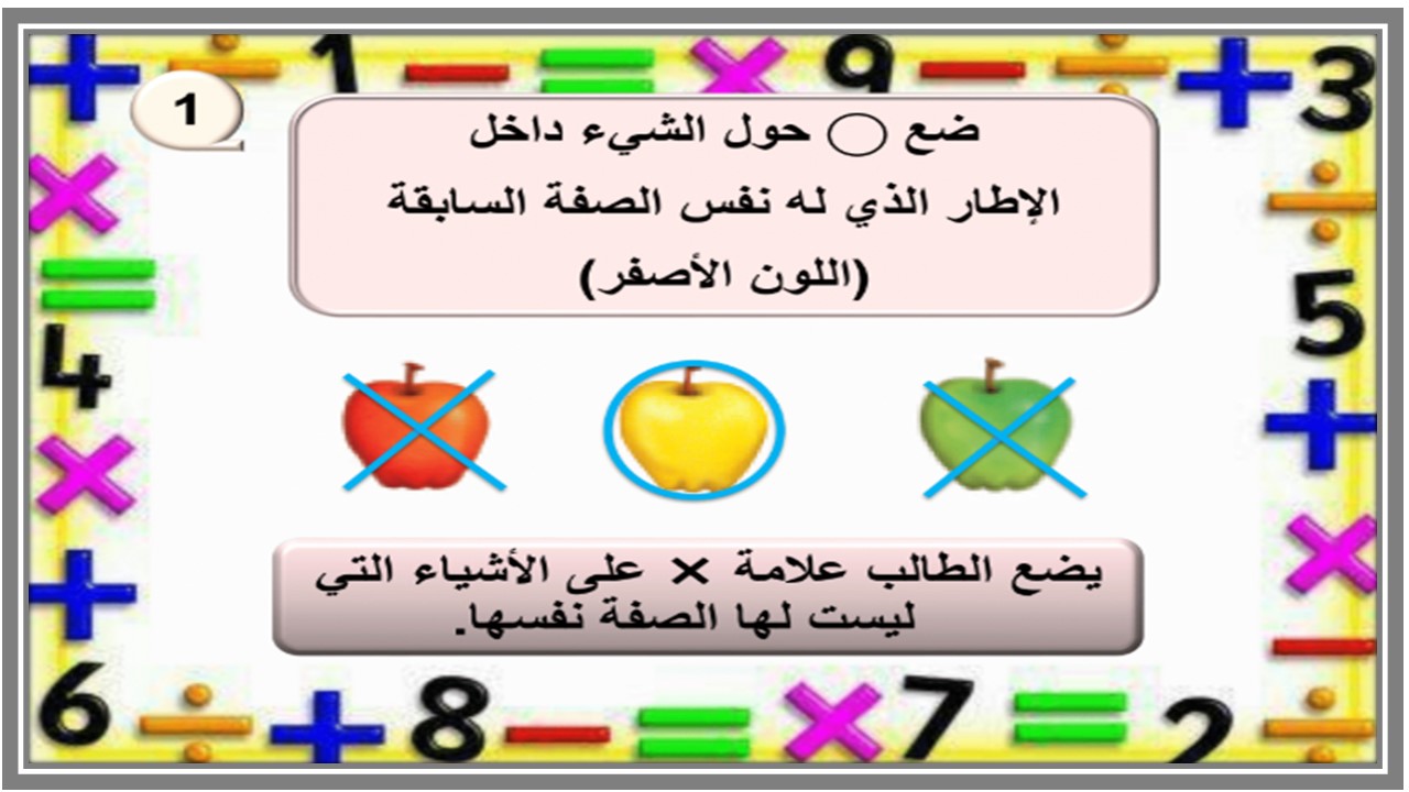 اختبارات رياضيات الصف الأول الإبتدائى الفصل الدراسى الأول اختبارات رياضيات الصف الأول الإبتدائى الفصل الدراسى الأول