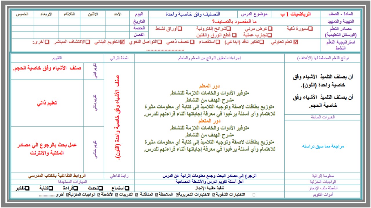 اختبارات رياضيات الصف الأول الإبتدائى الفصل الدراسى الأول اختبارات رياضيات الصف الأول الإبتدائى الفصل الدراسى الأول