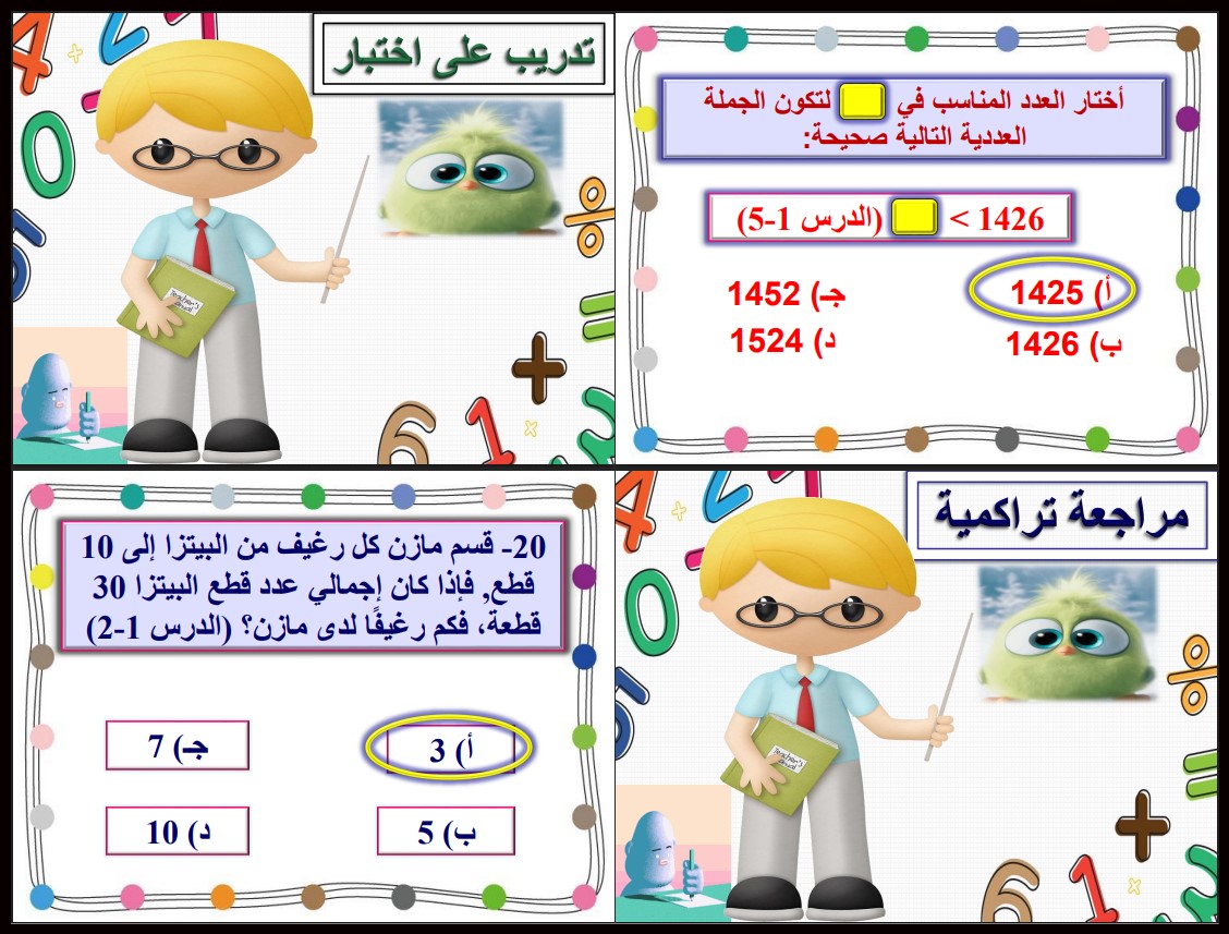 عروض بوربوينت الرياضيات الصف الثالث الابتدائي الفصل الدراسي الاول عروض بوربوينت الرياضيات الصف الثالث الابتدائي الفصل الدراسي الاول