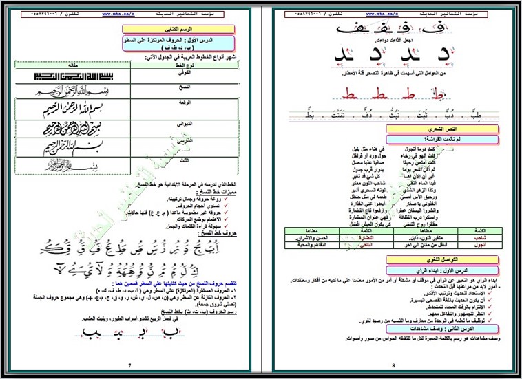 تحضير لغتي الصف الرابع الإبتدائي الفصل الدراسي الاول تحضير لغتي الصف الرابع الإبتدائي الفصل الدراسي الاول