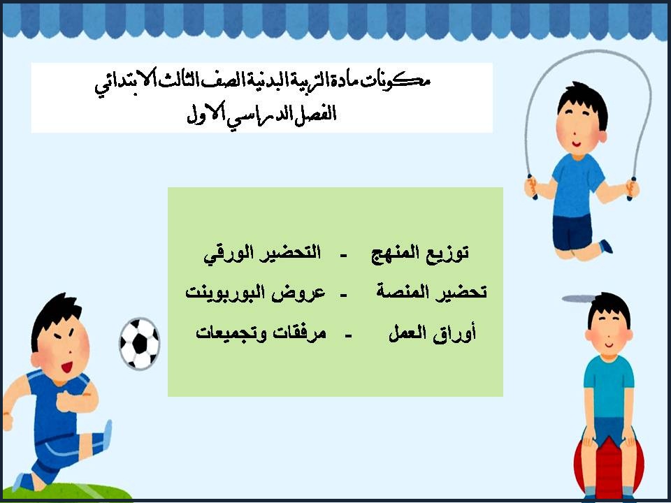 توزيع التربية البدنية الصف الثالث الابتدائي الفصل الدراسي الاول توزيع التربية البدنية الصف الثالث الابتدائي الفصل الدراسي الاول