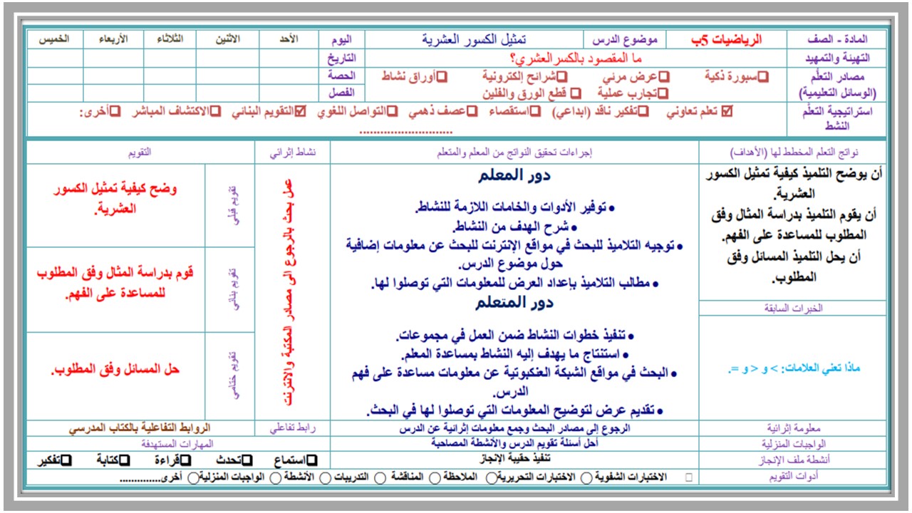 توزيع الرياضيات الصف الخامس الابتدائي الفصل الدراسي الاول توزيع الرياضيات الصف الخامس الابتدائي الفصل الدراسي الاول