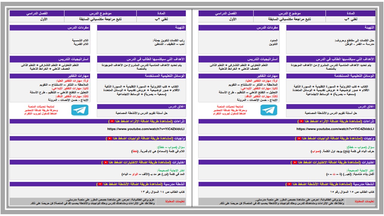 بوربوينت مادة لغتى للصف الثانى الابتدائي الفصل الدراسي الاول بوربوينت مادة لغتى للصف الثانى الابتدائي الفصل الدراسي الاول
