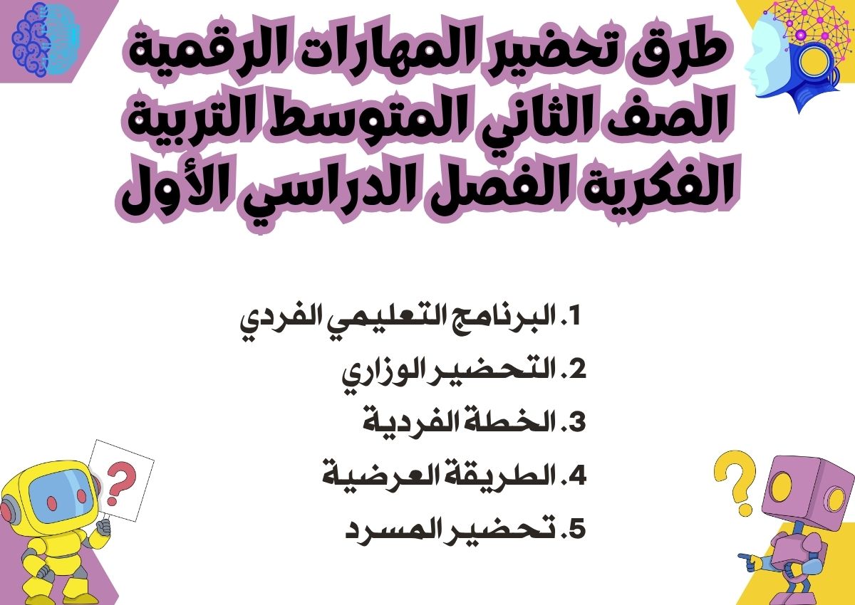 أوراق عمل المهارات الرقمية الصف الثاني المتوسط التربية الفكرية الفصل الدراسي الأول أوراق عمل المهارات الرقمية الصف الثاني المتوسط التربية الفكرية الفصل الدراسي الأول