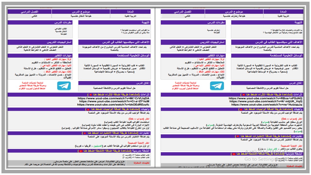 تحضير مادة التربية الفنية للصف الثاني الابتدائي الفصل الدراسي الثانى تحضير مادة التربية الفنية للصف الثاني الابتدائي الفصل الدراسي الثانى