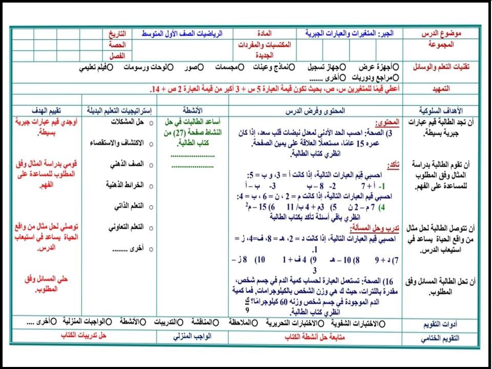 بوربوينت الرياضيات الصف الأول متوسط الفصل الدراسى الأول بوربوينت الرياضيات الصف الأول متوسط الفصل الدراسى الأول