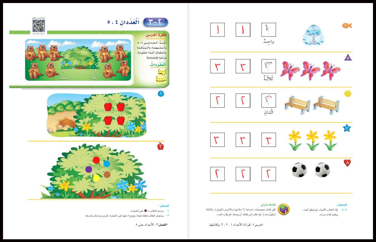 تحضير مادة الرياضيات للصف الأول الإبتدائي الفصل الدراسي الأول تحضير مادة الرياضيات للصف الأول الإبتدائي الفصل الدراسي الأول
