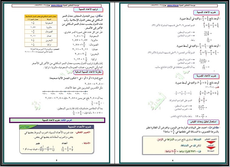 مهارات مادة الرياضيات ثاني متوسط فصل دراسي أول مهارات مادة الرياضيات ثاني متوسط فصل دراسي أول