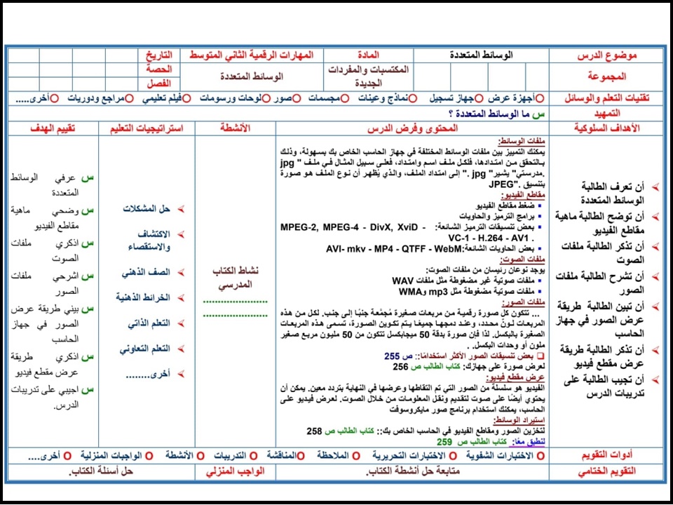 تحضير منصة مدرستي مادة الحاسب الآلى للصف الثانى المتوسط فصل دراسي أول تحضير منصة مدرستي مادة الحاسب الآلى للصف الثانى المتوسط فصل دراسي أول