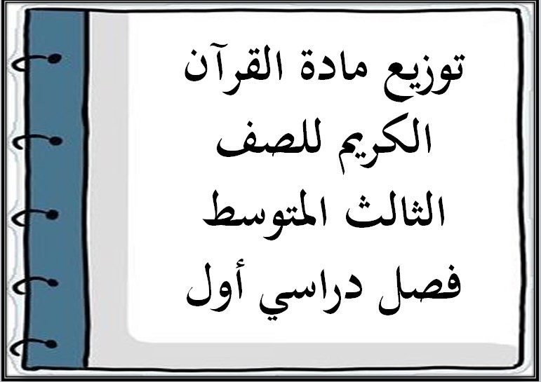 تحضير منصة مدرستي مادة القرآن الكريم للصف الثالث المتوسط فصل دراسي أول تحضير منصة مدرستي مادة القرآن الكريم للصف الثالث المتوسط فصل دراسي أول
