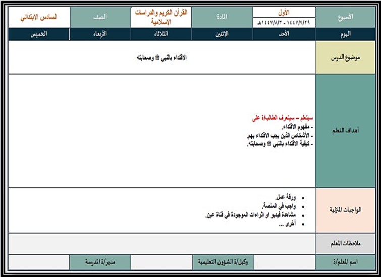 بوربوينت الدراسات الاسلامية للتربية الفكرية الصف السادس الابتدائي الفصل الثاني بوربوينت الدراسات الاسلامية للتربية الفكرية الصف السادس الابتدائي الفصل الثاني