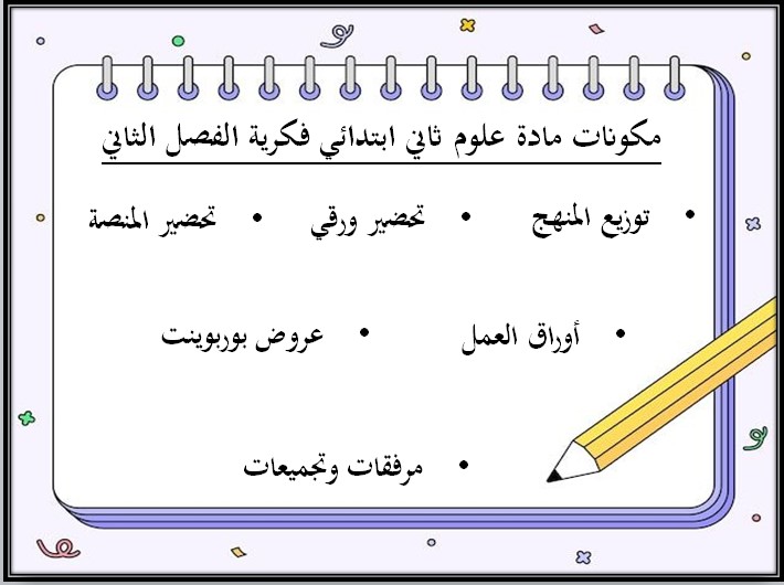بوربوينت العلوم للتربية الفكرية للصف الثانى الابتدائى الفصل الثاني بوربوينت العلوم للتربية الفكرية للصف الثانى الابتدائى الفصل الثاني