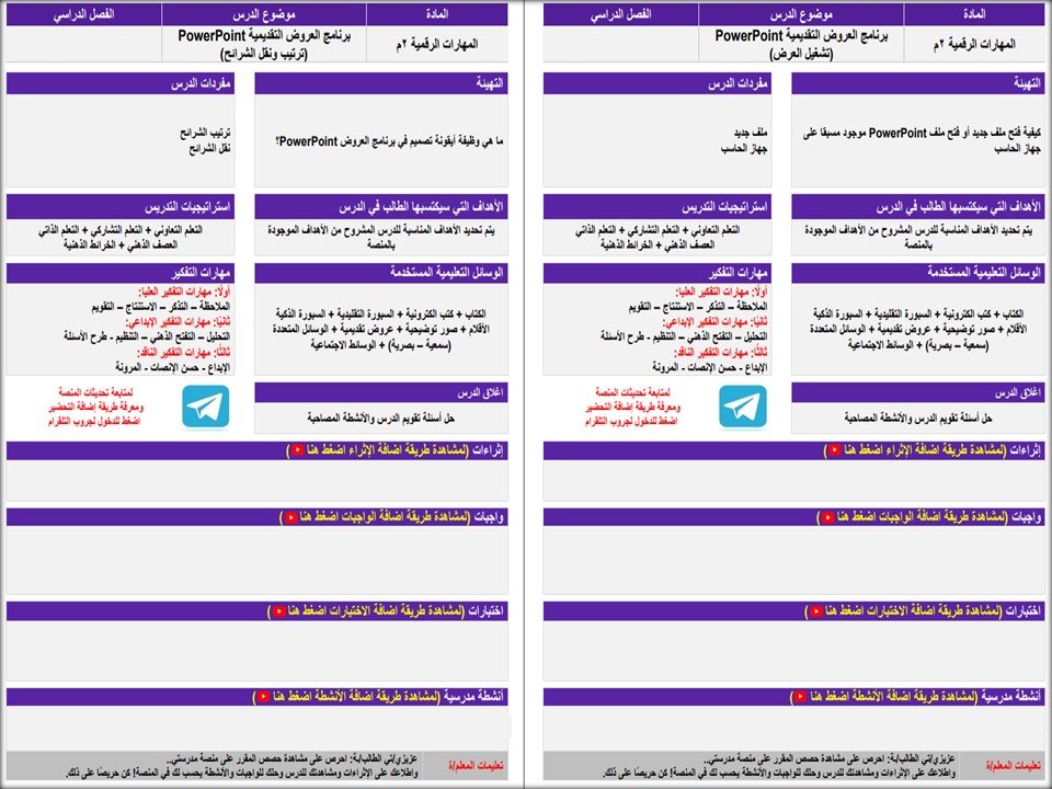 بوربوينت مادة الحاسب الالى للتربية الفكرية الصف الثانى المتوسط الفصل الثاني بوربوينت مادة الحاسب الالى للتربية الفكرية الصف الثانى المتوسط الفصل الثاني