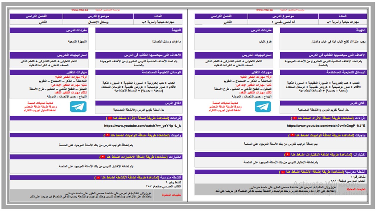 ورق عمل التربية الأسرية التربية الفكرية للصف الثاني الابتدائي فصل دراسي ثاني ورق عمل التربية الأسرية التربية الفكرية للصف الثاني الابتدائي فصل دراسي ثاني