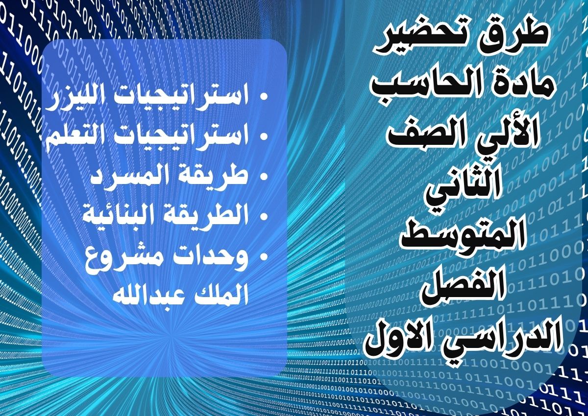 اوراق عمل مادة الحاسب الألي الصف الثاني المتوسط الفصل الدراسي الاول اوراق عمل مادة الحاسب الألي الصف الثاني المتوسط الفصل الدراسي الاول