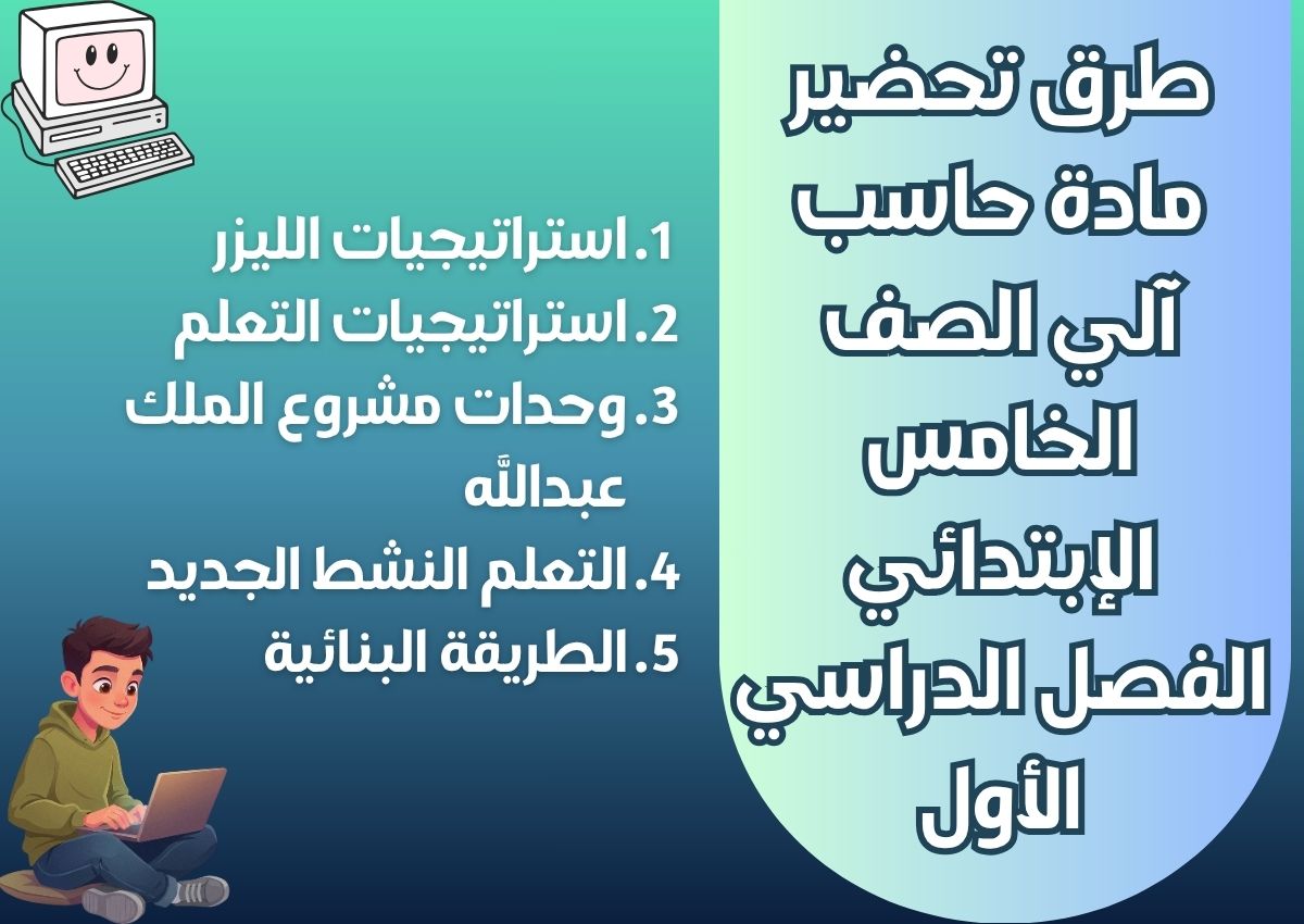 عروض باوربوينت مادة حاسب آلي الصف الخامس الإبتدائي الفصل الدراسي الأول عروض باوربوينت مادة حاسب آلي الصف الخامس الإبتدائي الفصل الدراسي الأول