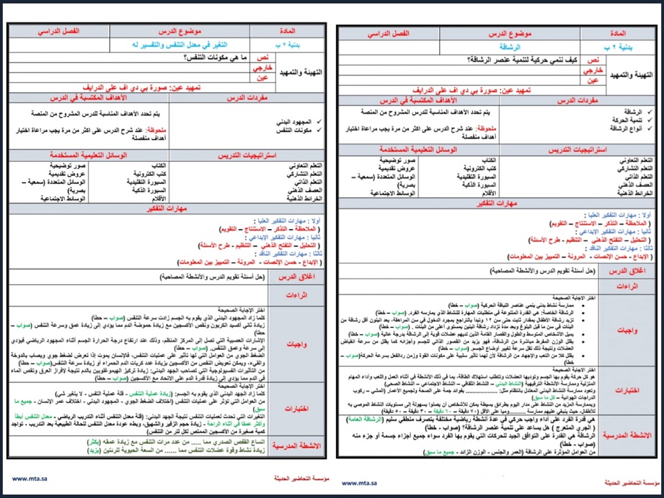تحضير منصة مدرستي مادة تربية بدنية صف ثاني إبتدائي فصل دراسي اول تحضير منصة مدرستي مادة تربية بدنية صف ثاني إبتدائي فصل دراسي اول