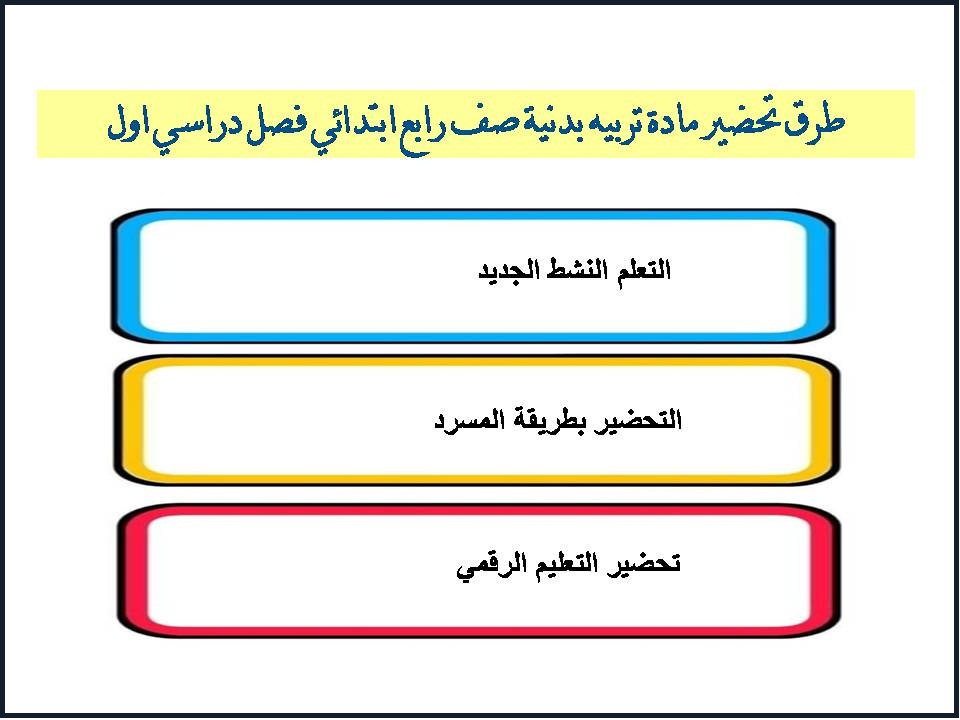 تحضير منصة مدرستي مادة تربيه بدنية صف رابع ابتدائي فصل دراسي اول تحضير منصة مدرستي مادة تربيه بدنية صف رابع ابتدائي فصل دراسي اول