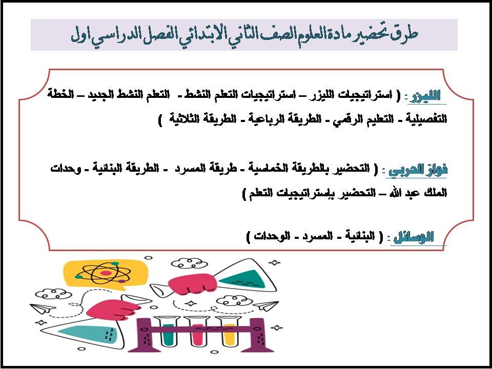 مهارات مادة العلوم الصف الثاني الابتدائي الفصل الدراسي اول مهارات مادة العلوم الصف الثاني الابتدائي الفصل الدراسي اول