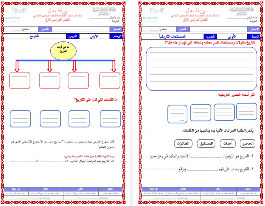 بوربوينت اجتماعيات للصف السادس الابتدائي الفصل الدراسي الأول بوربوينت اجتماعيات للصف السادس الابتدائي الفصل الدراسي الأول