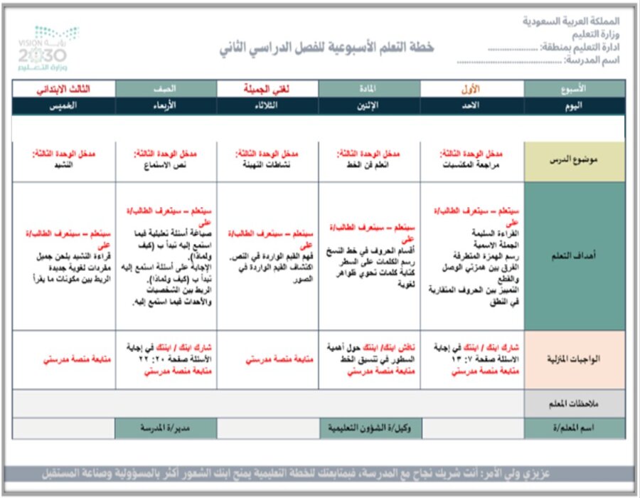 اوراق عمل لغتي ثالث ابتدائي الفصل الثاني اوراق عمل لغتي ثالث ابتدائي الفصل الثاني