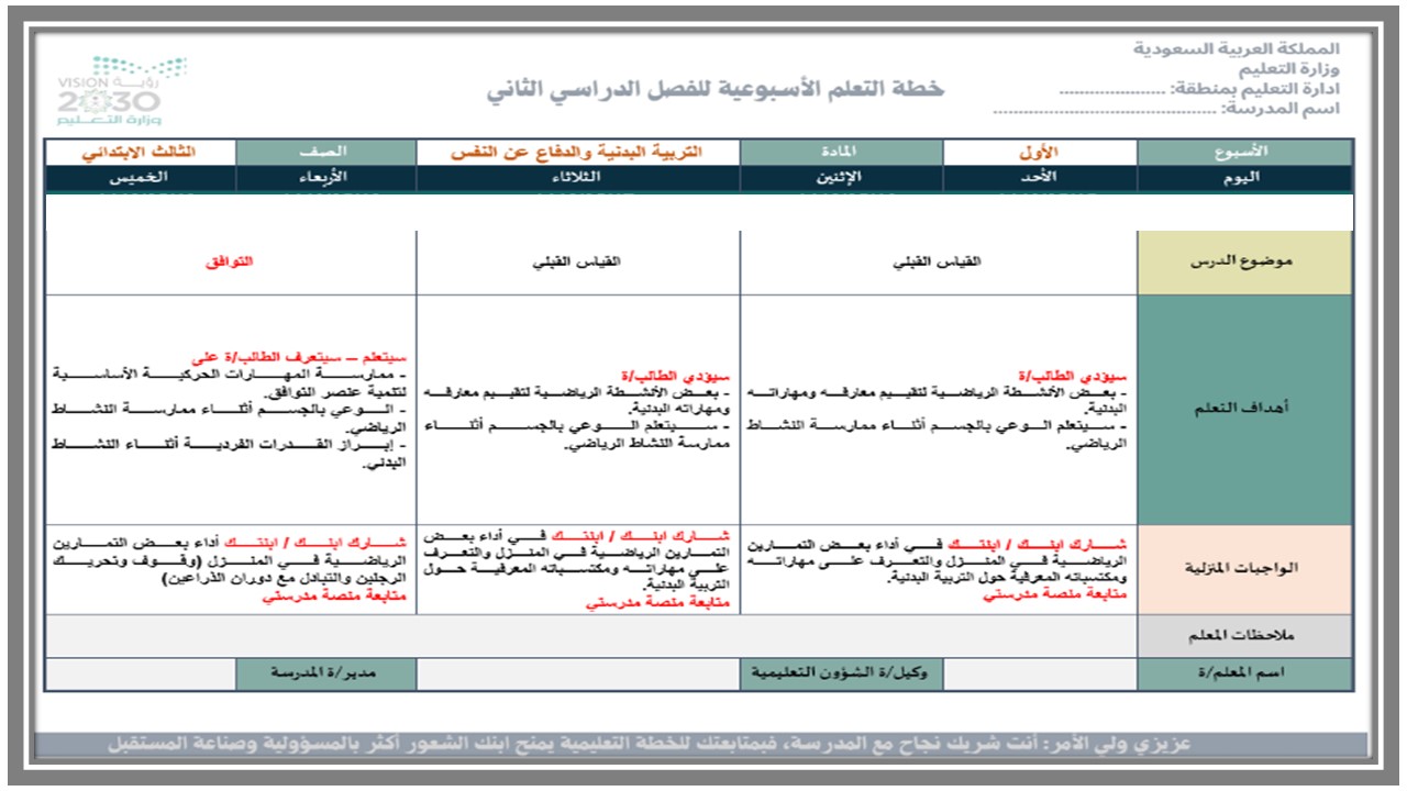 بوربوينت تربية بدنية ثالث ابتدائي الفصل الثاني بوربوينت تربية بدنية ثالث ابتدائي الفصل الثاني