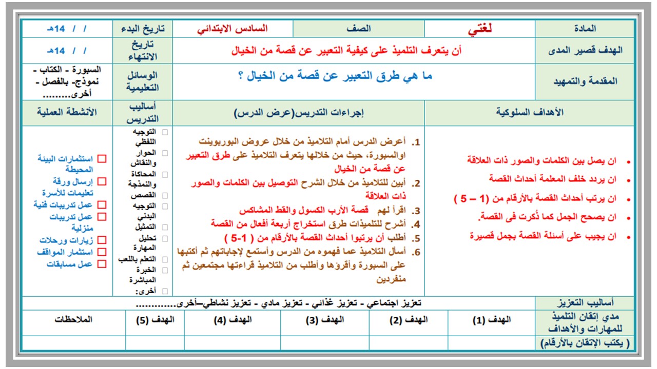 أوراق عمل مادة لغتي الصف السادس الابتدائي التربية الفكرية فصل دراسي ثاني أوراق عمل مادة لغتي الصف السادس الابتدائي التربية الفكرية فصل دراسي ثاني