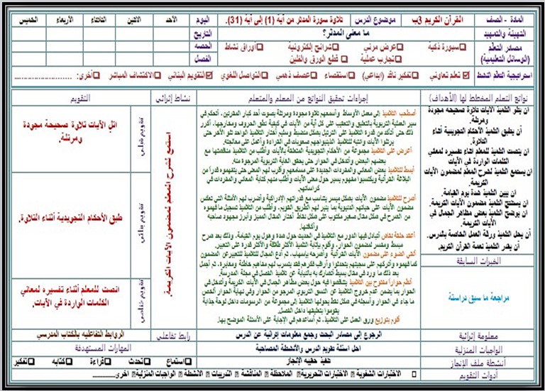 بوربوينت قرأن ثالث ابتدائي الفصل الاول بوربوينت قرأن ثالث ابتدائي الفصل الاول