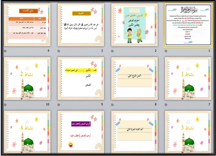 بوربوينت مادة تربية إسلامية صف ثاني متوسط تربية فكرية الفصل الدراسي الثاني بوربوينت مادة تربية إسلامية صف ثاني متوسط تربية فكرية الفصل الدراسي الثاني