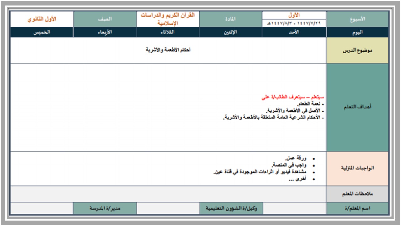 عروض بوربوينت مادة التربية الإسلامية الصف الأول الثانوي التربية الفكرية الفصل الدراسي الثاني عروض بوربوينت مادة التربية الإسلامية الصف الأول الثانوي التربية الفكرية الفصل الدراسي الثاني