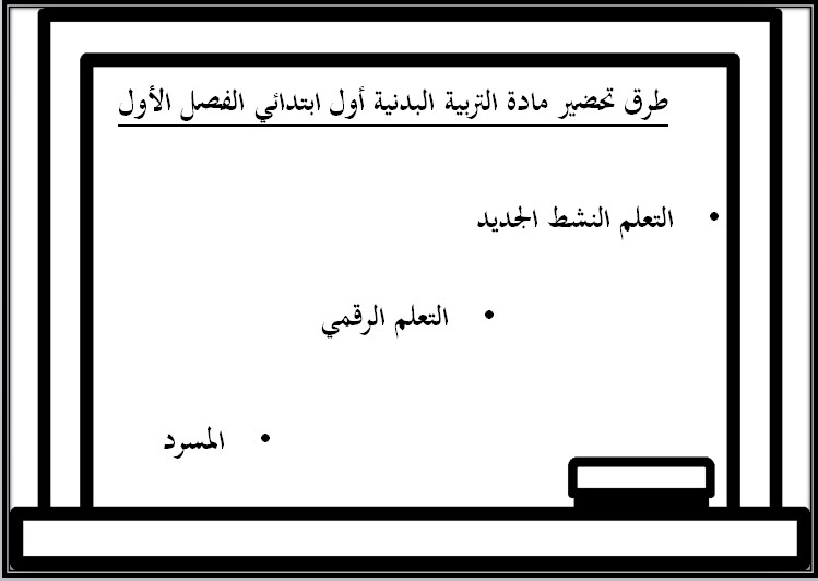 تحضير التربية البدنية والدفاع عن النفس الصف الاول الابتدائي الفصل الدراسي الاول تحضير التربية البدنية والدفاع عن النفس الصف الاول الابتدائي الفصل الدراسي الاول