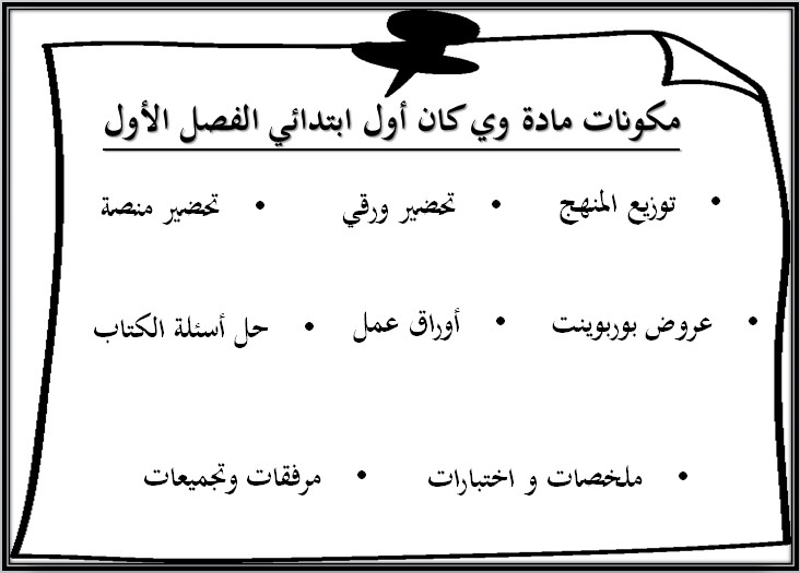 كتاب الطالب WE CAN اول ابتدائي الفصل الأول كتاب الطالب WE CAN اول ابتدائي الفصل الأول