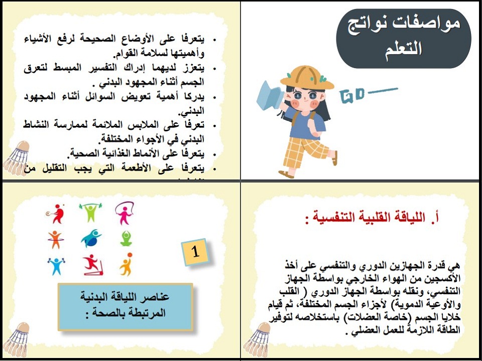 تحضير التربية البدنية والدفاع عن النفس الصف الرابع ابتدائي الفصل الدراسي الاول تحضير التربية البدنية والدفاع عن النفس الصف الرابع ابتدائي الفصل الدراسي الاول