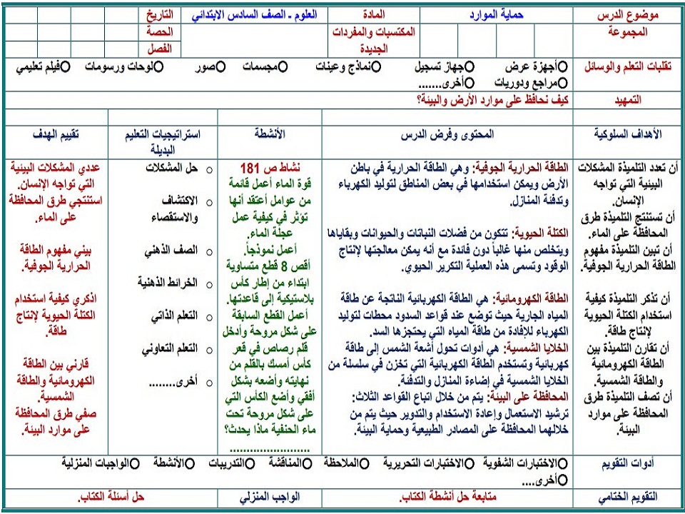 حل كتاب العلوم للصف السادس الفصل الدراسي الثاني حل كتاب العلوم للصف السادس الفصل الدراسي الثاني