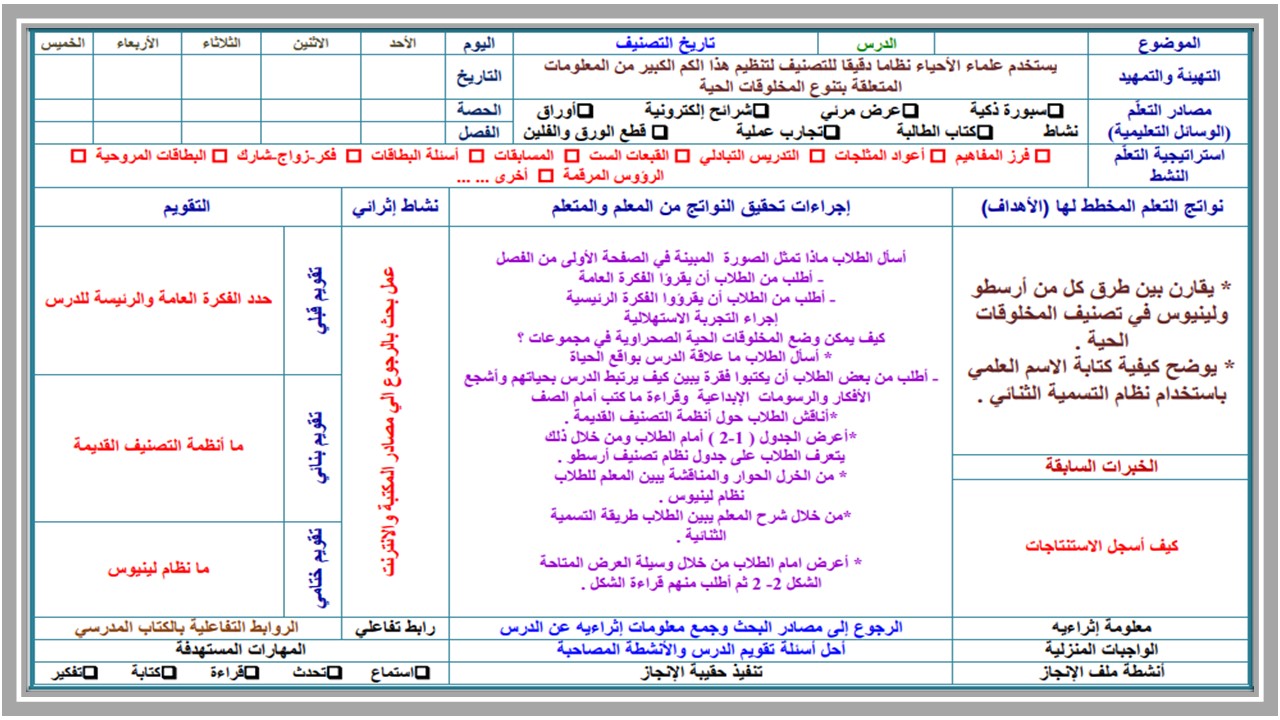 كتاب الاحياء اول ثانوي كتاب الاحياء اول ثانوي