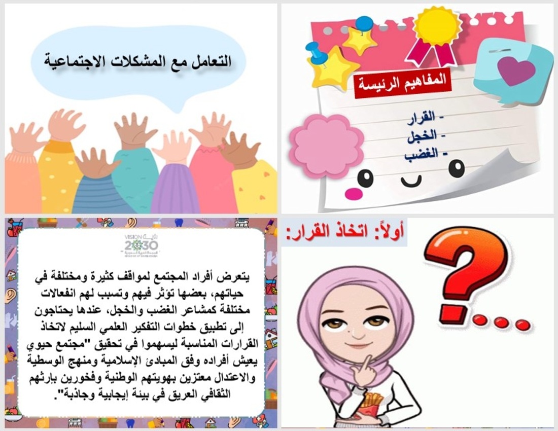 بوربوينت مادة المهارات الحياتية والأسرية الصف السادس الابتدائي الفصل الدراسي الثاني بوربوينت مادة المهارات الحياتية والأسرية الصف السادس الابتدائي الفصل الدراسي الثاني