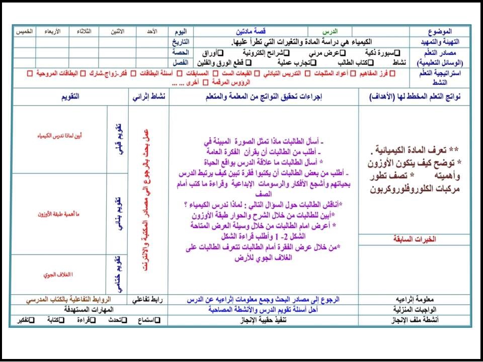 تحضير مادة كيمياء 1 نظام المسارات تحضير مادة كيمياء 1 نظام المسارات