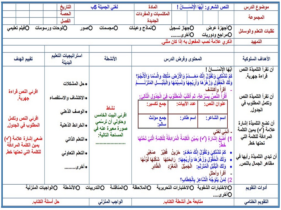 ملخص مادة لغتي الصف الخامس الابتدائي فصل دراسي ثاني ملخص مادة لغتي الصف الخامس الابتدائي فصل دراسي ثاني
