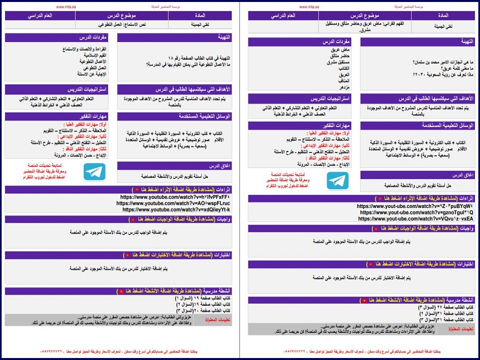 ملخص مادة لغتي للصف الثالث متوسط الفصل الدراسي الثاني ملخص مادة لغتي للصف الثالث متوسط الفصل الدراسي الثاني