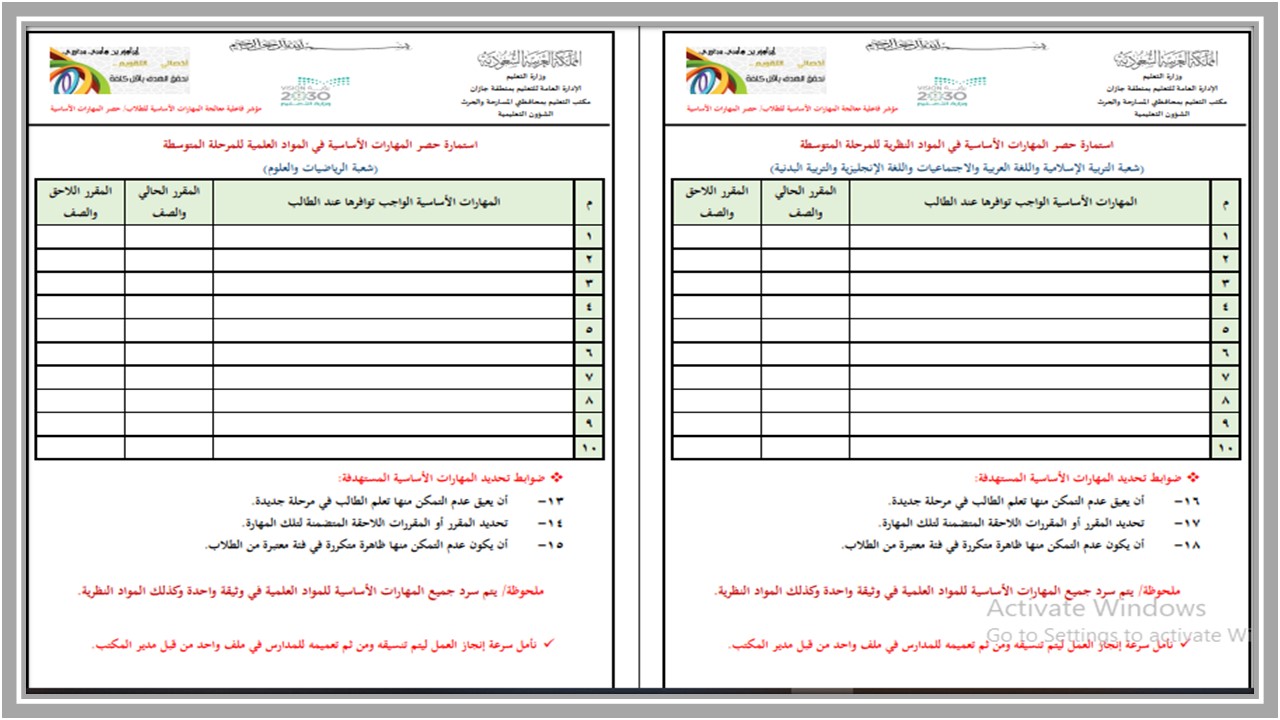 مهارات مادة لغتي للصف الأول متوسط الفصل الدراسي الثاني مهارات مادة لغتي للصف الأول متوسط الفصل الدراسي الثاني