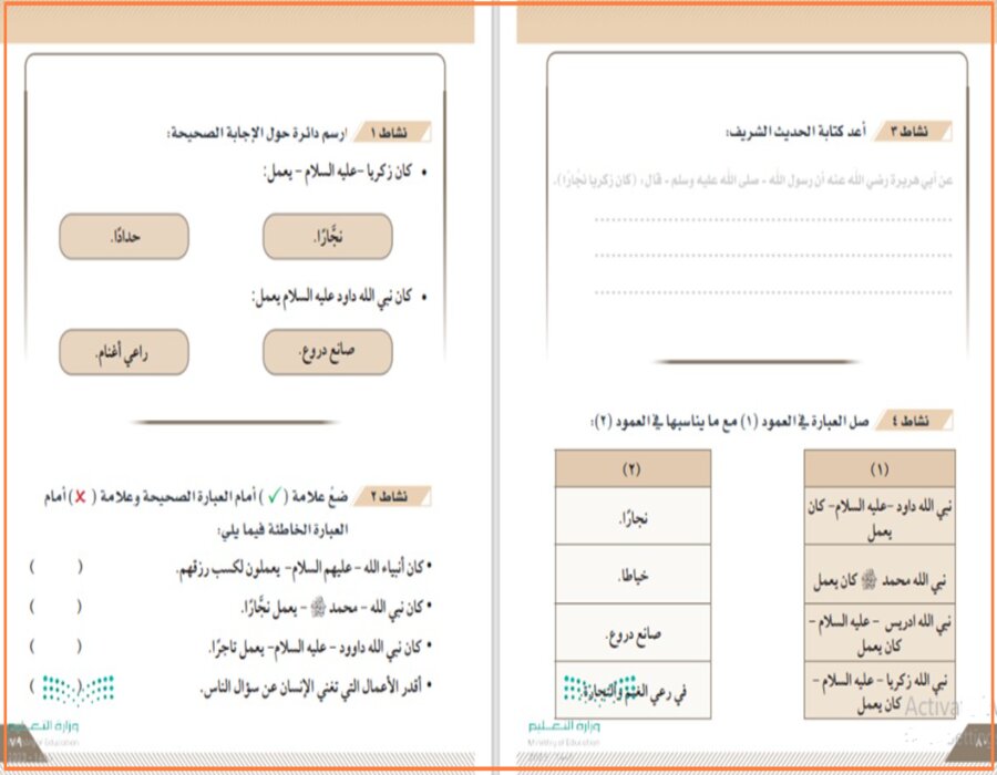 تحضير رياضيات ثالث ثانوي التربية الفكرية الفصل الثاني تحضير رياضيات ثالث ثانوي التربية الفكرية الفصل الثاني