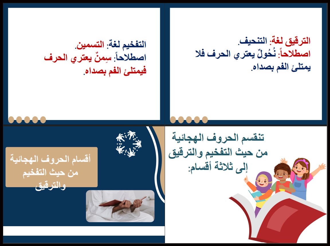 بوربوينت التجويد ثالث متوسط الفصل الأول بوربوينت التجويد ثالث متوسط الفصل الأول