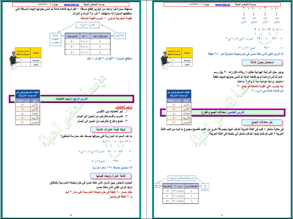 بوربوينت رياضيات خامس ابتدائي الفصل الثاني بوربوينت رياضيات خامس ابتدائي الفصل الثاني