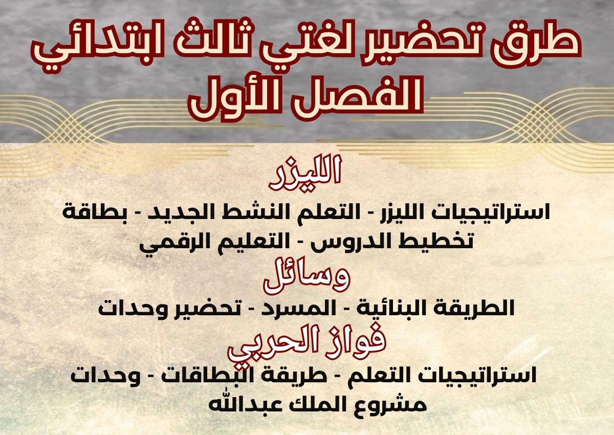 أوراق عمل لغتي ثالث ابتدائي الفصل الأول أوراق عمل لغتي ثالث ابتدائي الفصل الأول