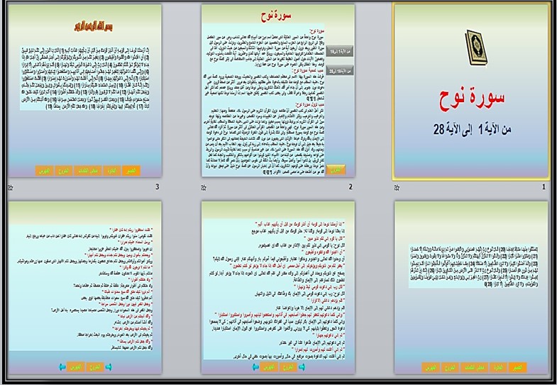 عروض بوربوينت القرآن الكريم تلاوة ثاني ابتدائي فصل أول عروض بوربوينت القرآن الكريم تلاوة ثاني ابتدائي فصل أول