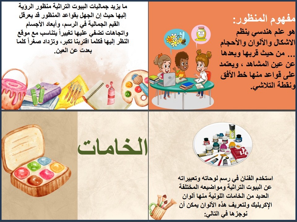 بوربوينت تربية فنية أول متوسط الفصل الأول بوربوينت تربية فنية أول متوسط الفصل الأول