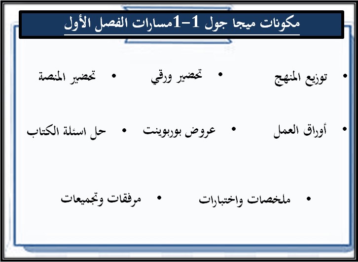 حل أسئلة ميجا قول 1-1 أول ثانوي مسارات حل أسئلة ميجا قول 1-1 أول ثانوي مسارات
