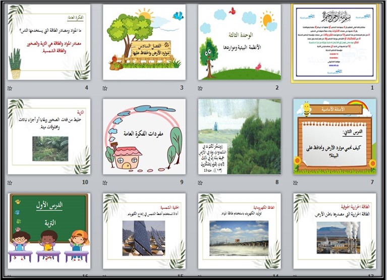 خطة توزيع منهج العلوم الصف السادس الابتدائي فصل أول خطة توزيع منهج العلوم الصف السادس الابتدائي فصل أول